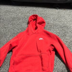 Red Nike Hoodie